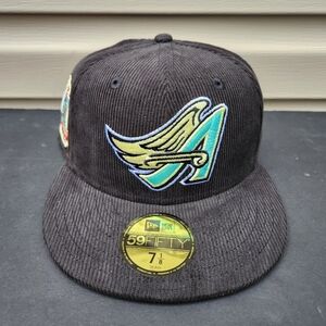 Los Angeles Angels Mint Green Bottom Angel Stadium 50th Anniversary Side Patch